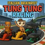 Play Game Italian Brainrot Tung Tung Racing now !