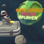 Play Moto Space Racing: 2 Player now!